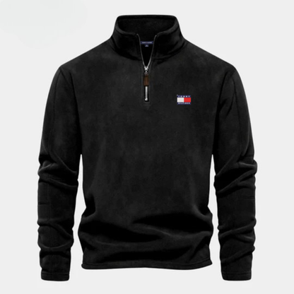 TH™ Half Zip Sweatshirt | In Cotton