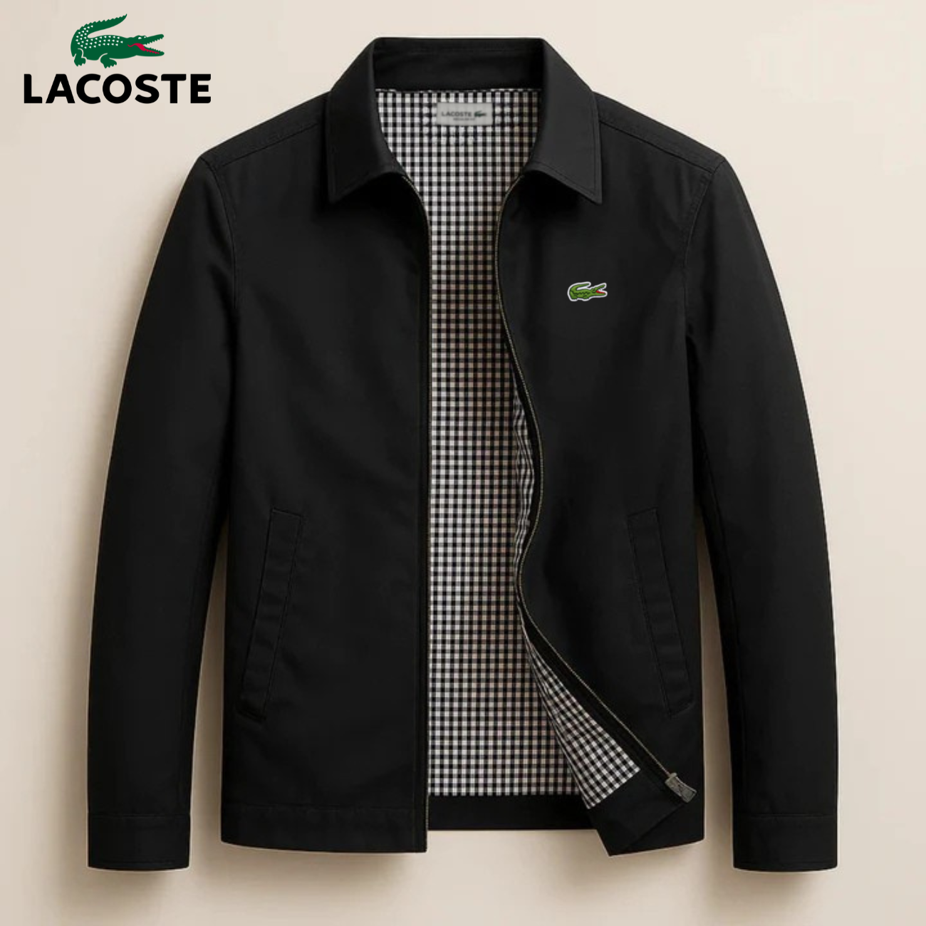 L.R Elegant Jacket with Zip - CLEARANCE SALE