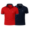 Red + Navy Blue
