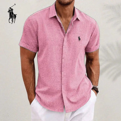 L.R Elegant Linen Cotton Shirt
