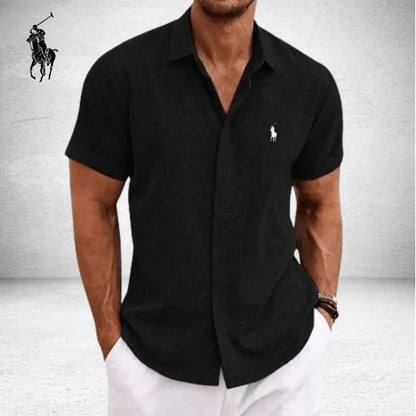 L.R Elegant Linen Cotton Shirt