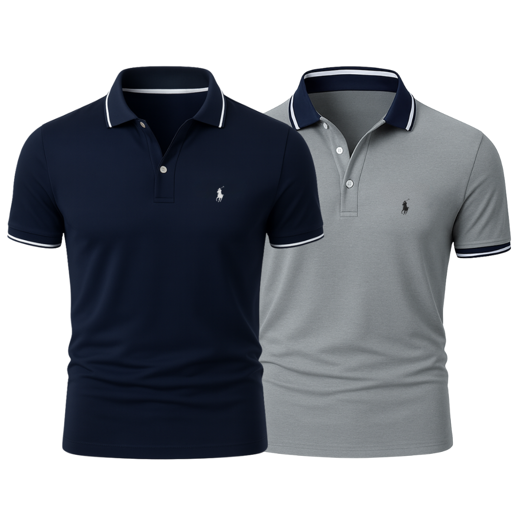 L.R (BUY 1, GET 2) - Premiere Polo Shirt Kit – Professional Line (2-Pack)