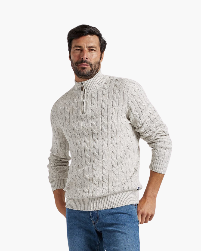 Pull Verbier demi-zippé