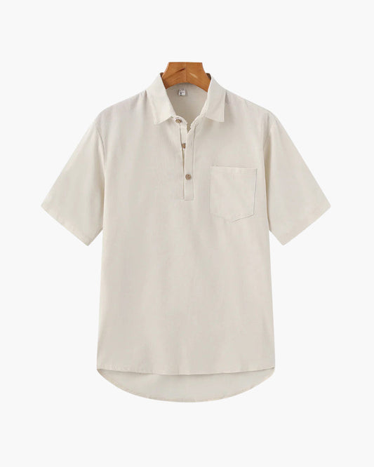 Casablanca - lněné polo