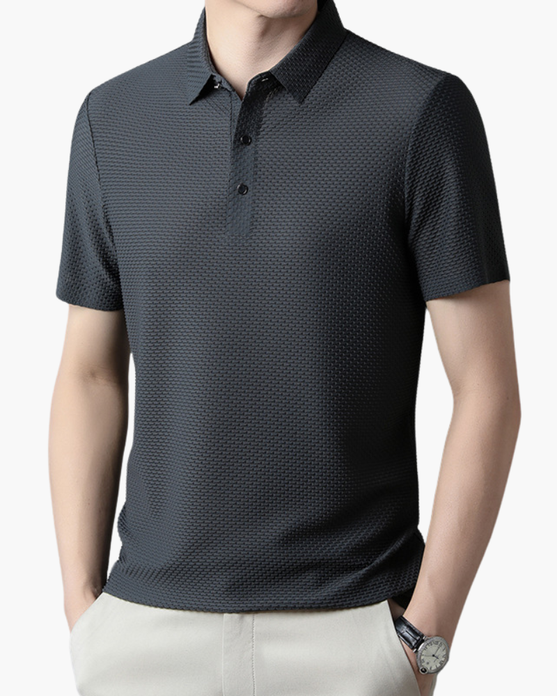 Svilena polo majica Prestigio (ne gužva se)
