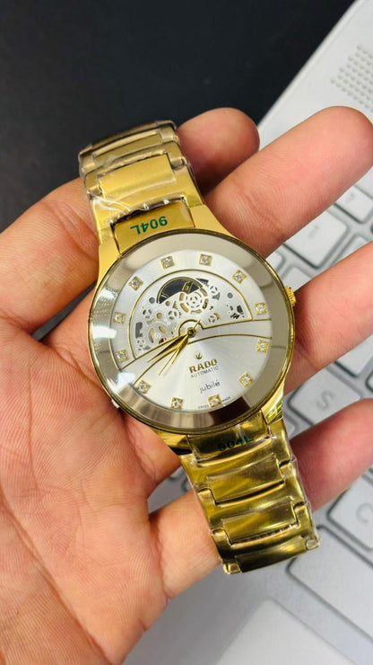Rado Automatic Jublie White Dial Men's Watch
