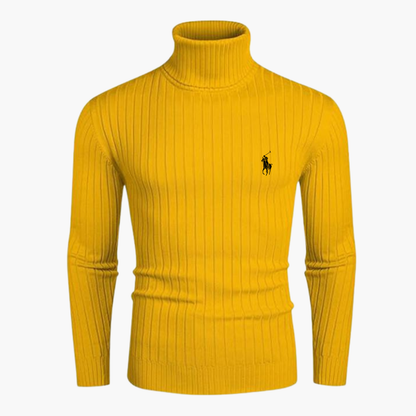 Slim-Fit Knit Turtleneck || Modern Comfort Collection