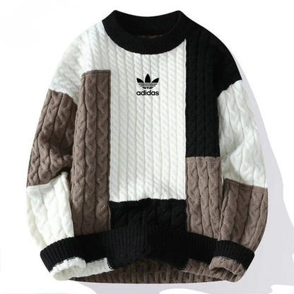 Retro Patchwork Pullover - CLEARANCE SALE