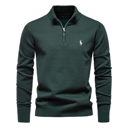 L.R Premium Half-Zip Knit Sweater - Clearance Sale