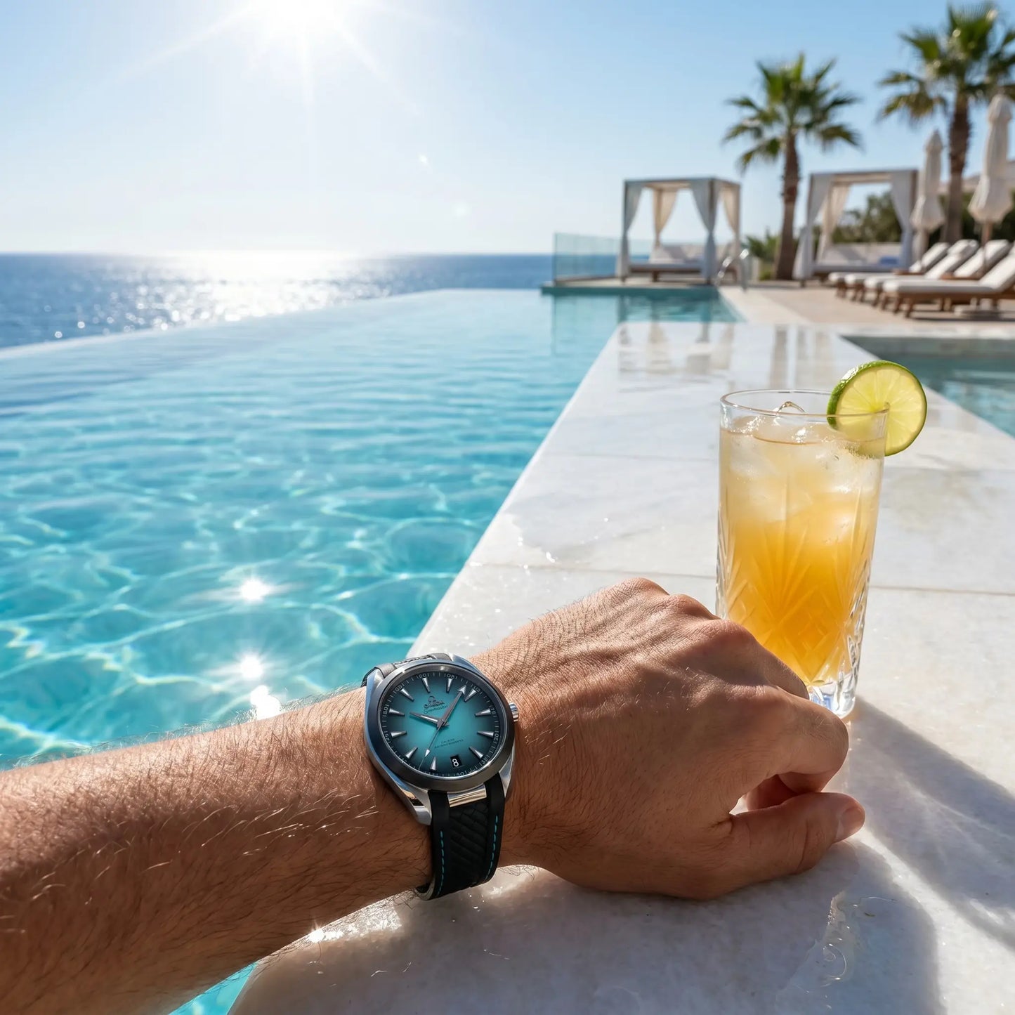 Omega Seamaster Aqua Terra Turquoise
