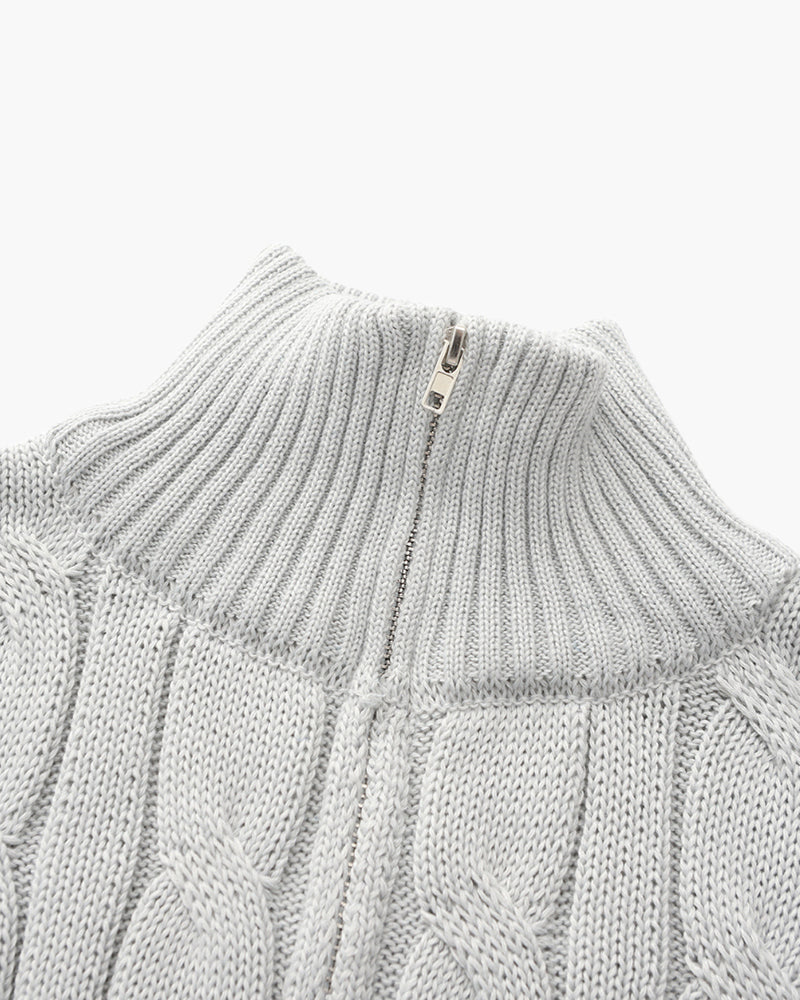 Pull Verbier demi-zippé