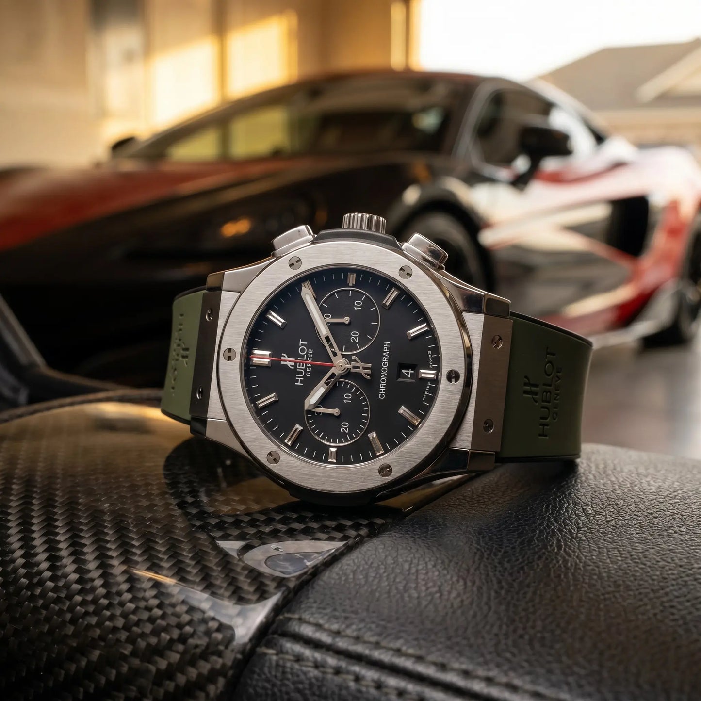 Hublot Classic Fusion Chronograph Green