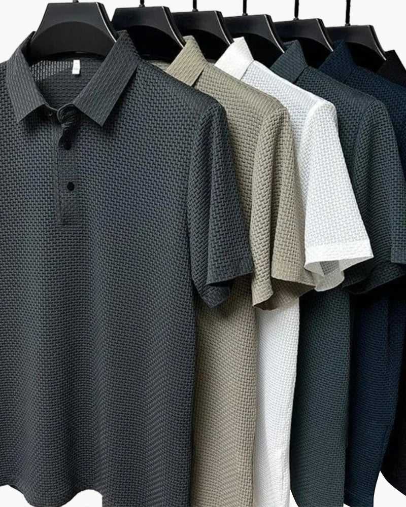 Svilena polo majica Prestigio (ne gužva se)