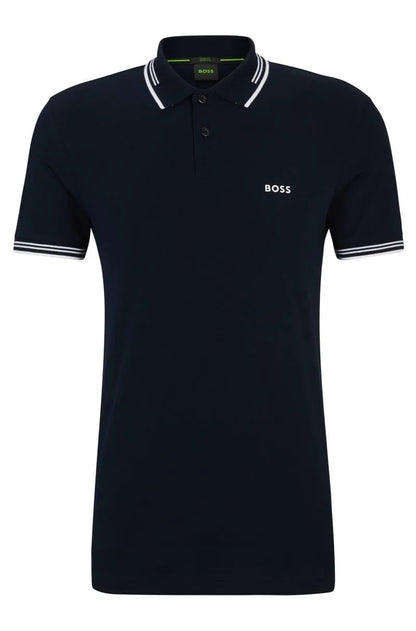 Slim-Polohemd aus Stretch-Baumwolle - Boss