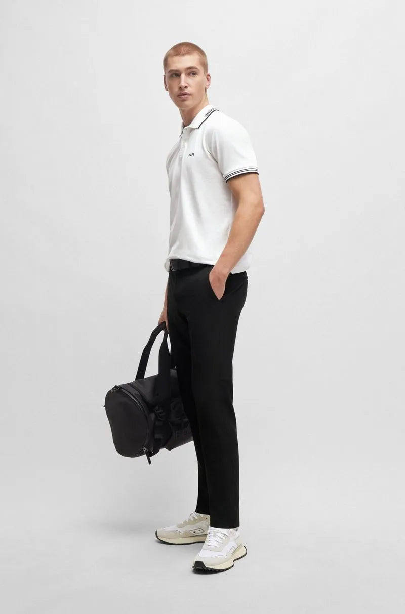 Slim-Polohemd aus Stretch-Baumwolle - Boss