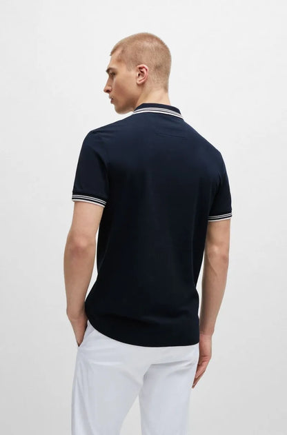 Slim-Polohemd aus Stretch-Baumwolle - Boss