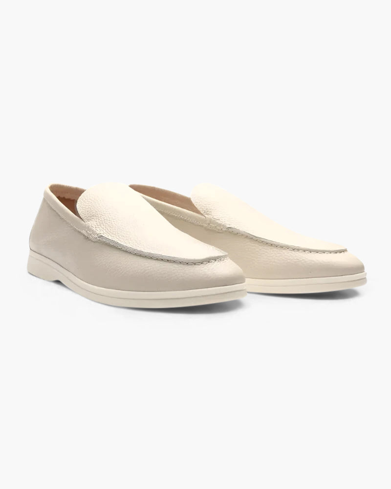 Loafers i kuskinn i Old Money-stil