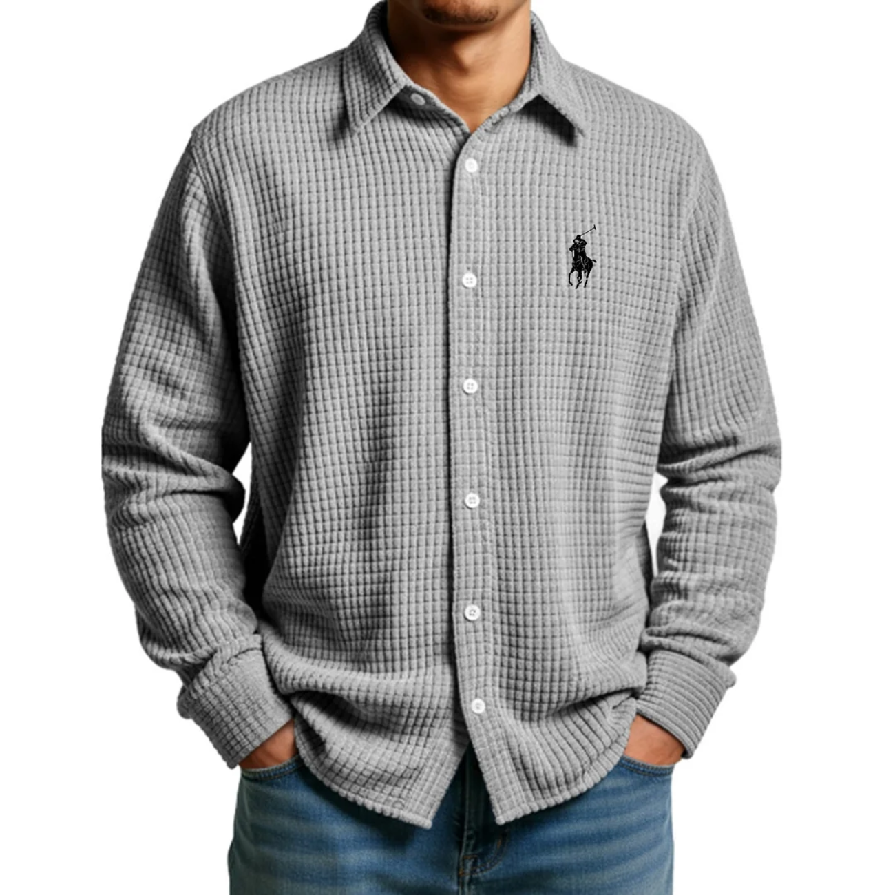 2026 Comfort Waffle Weave Shirt - Clearance Sale