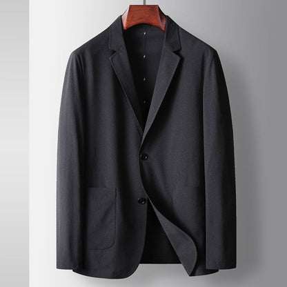 Old Money Light Luxury Elastic Business Suit Jacket