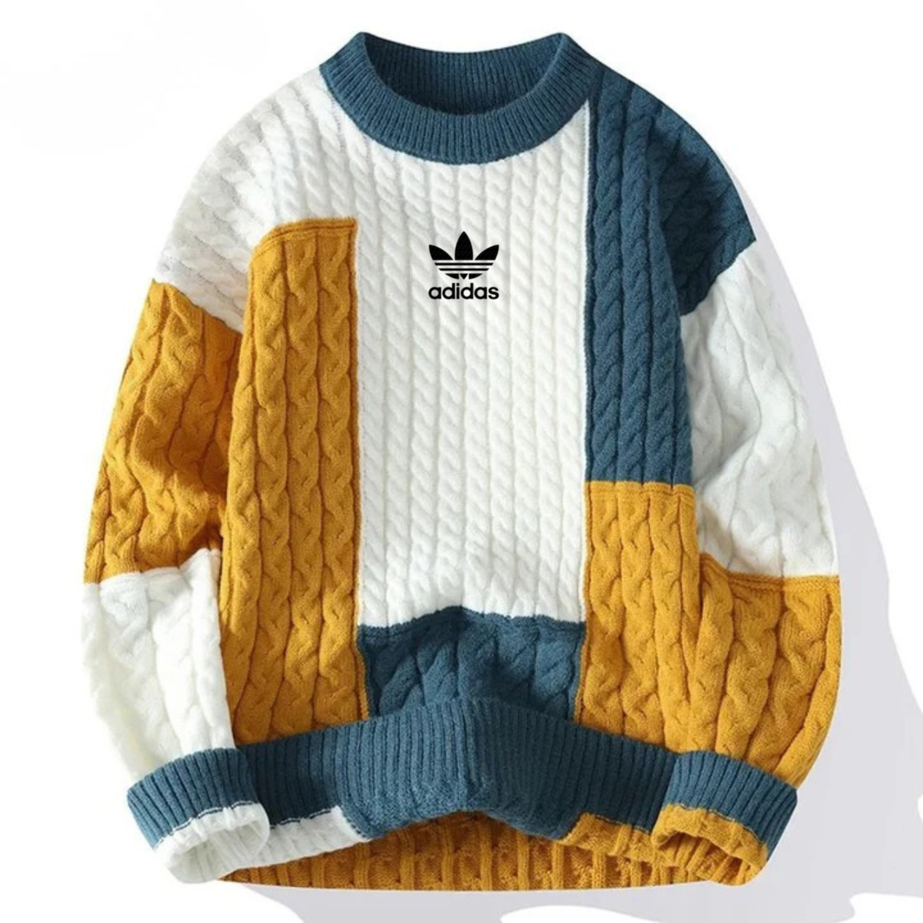Retro Patchwork Pullover - CLEARANCE SALE