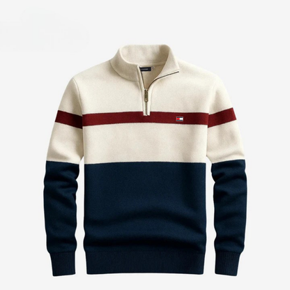 Elegant Half-Zip Sweater - CLEARANCE PRICE