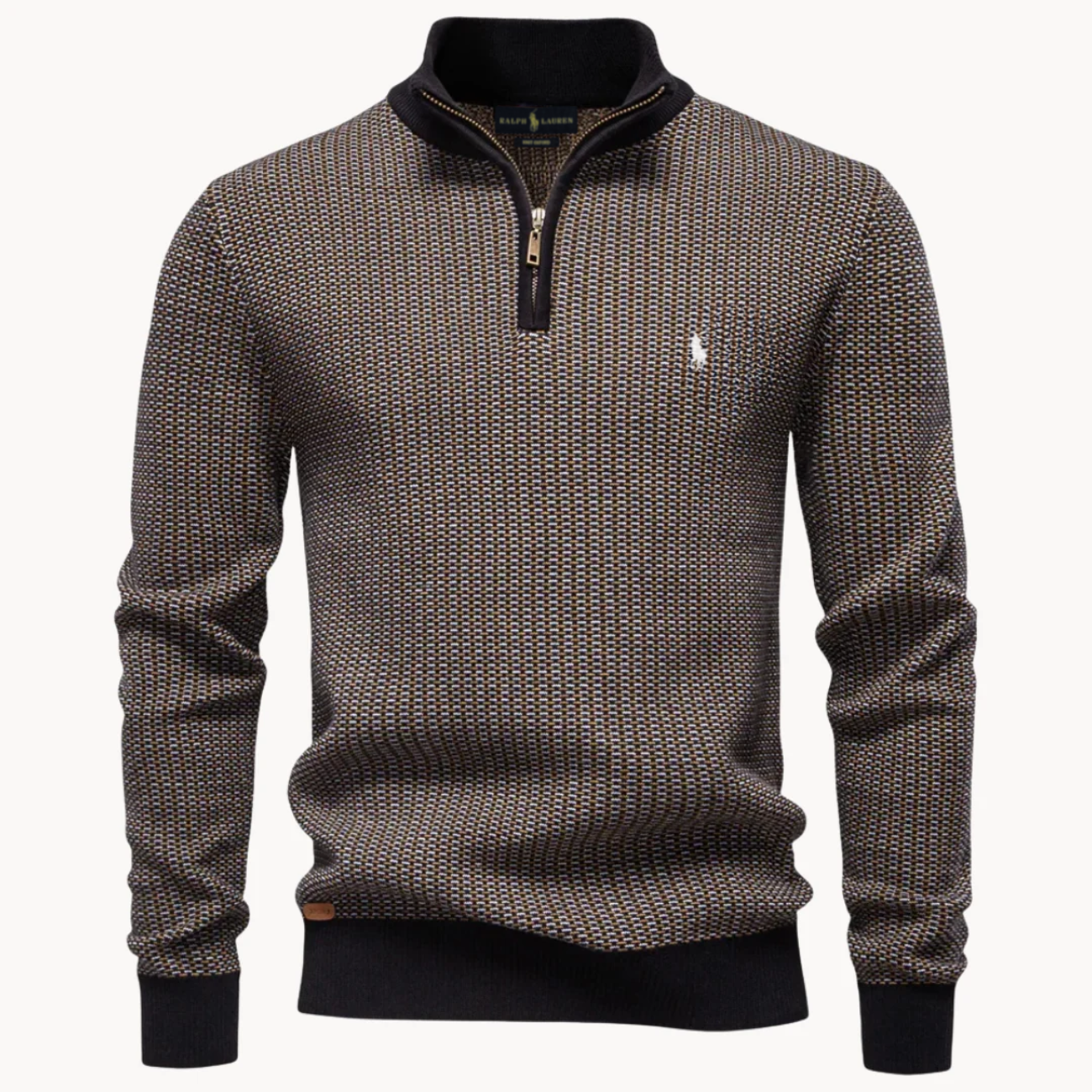 L.R Quarter-Zip Knit Sweater - Clearance Sale