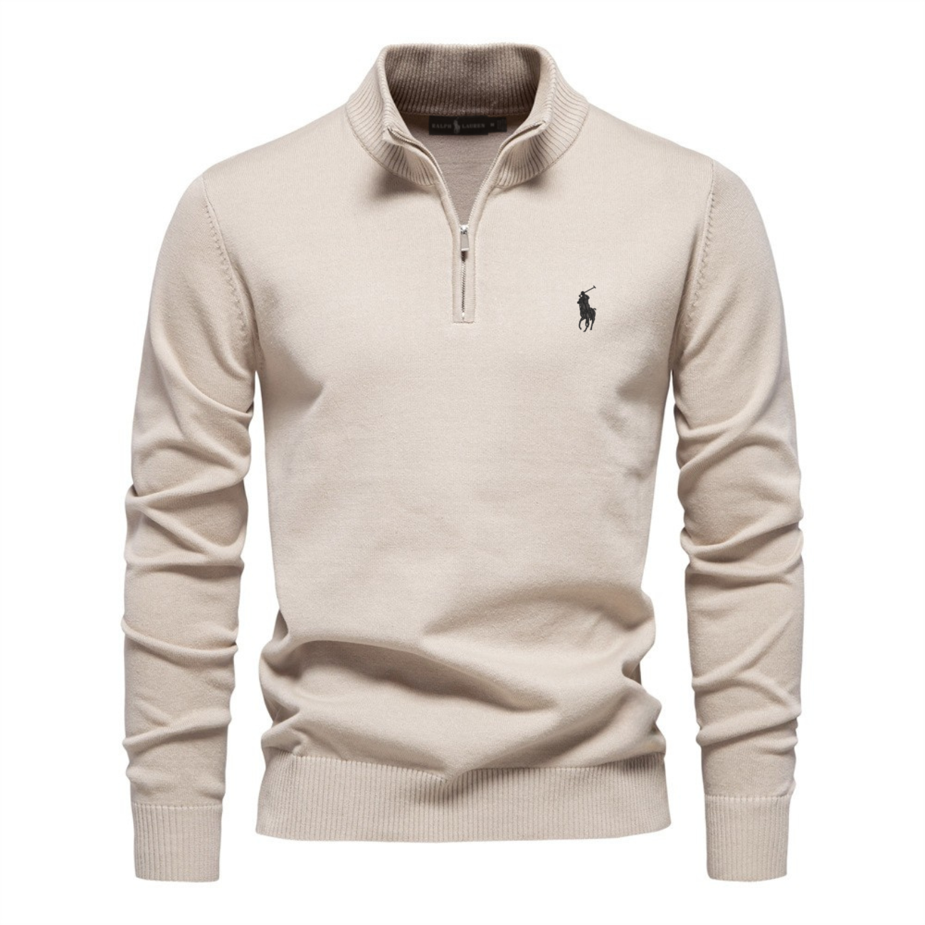 L.R Premium Half-Zip Knit Sweater - Clearance Sale