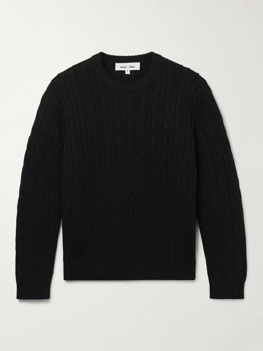 Jersey de punto trenzado Old Money