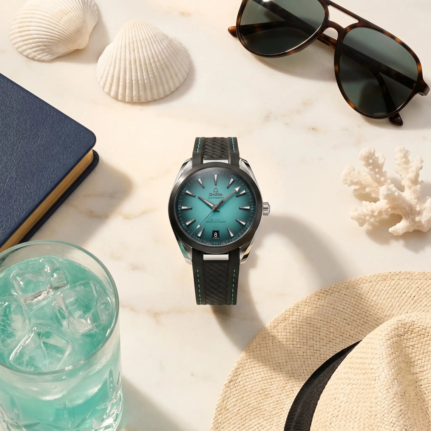 Omega Seamaster Aqua Terra Turquoise