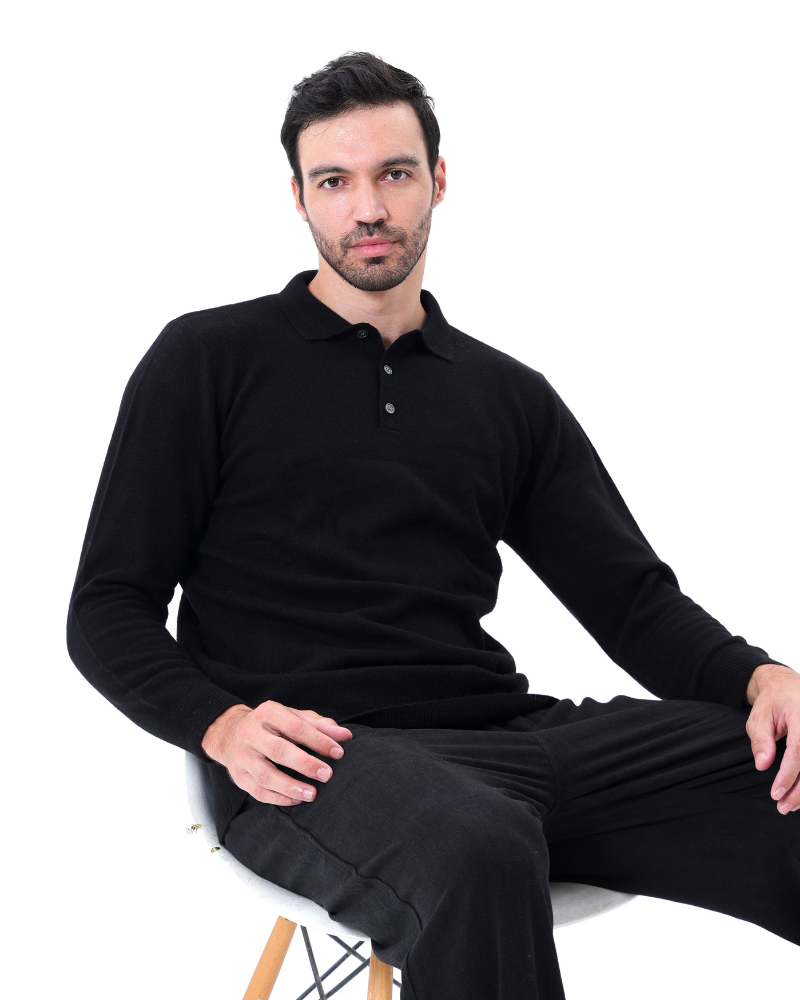 100% Kaschmir Polo