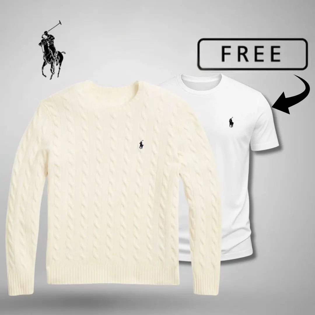 L.R Premium Sweater™ + Free T-Shirt  🎁