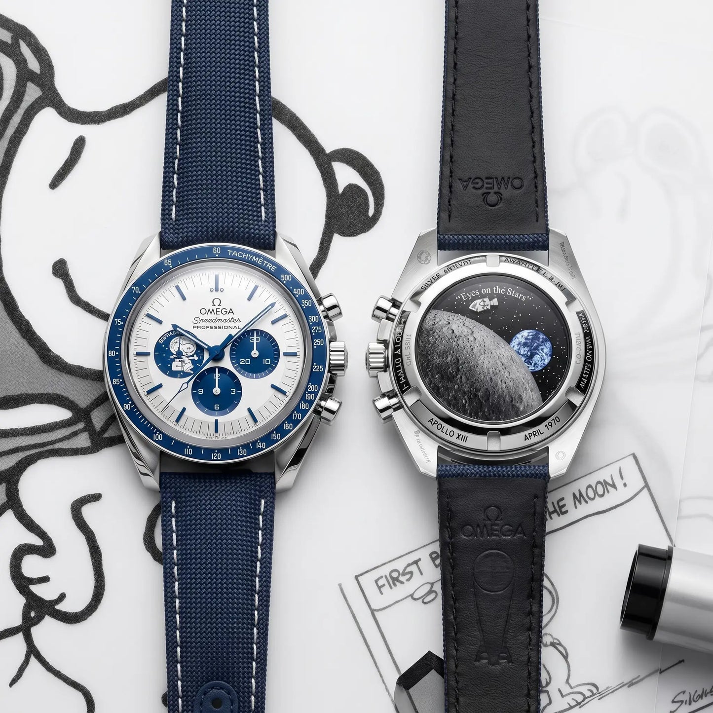 Omega Speedmaster Silver Snoopy