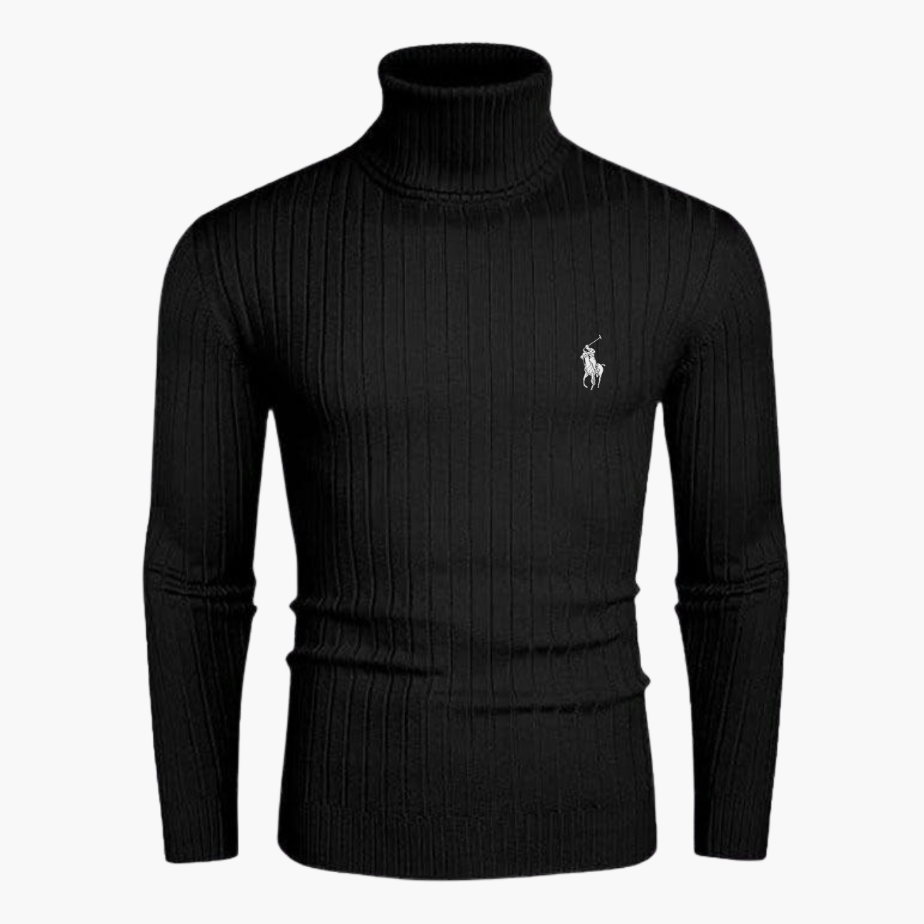 Slim-Fit Knit Turtleneck || Modern Comfort Collection