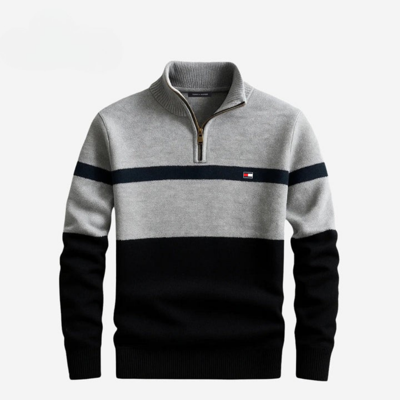 Elegant Half-Zip Sweater - CLEARANCE PRICE