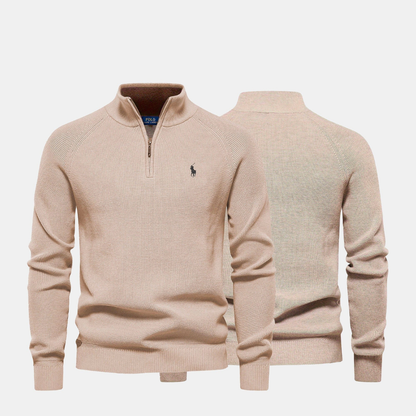 L.R Men's Zip Neck Sweater (Clearance)