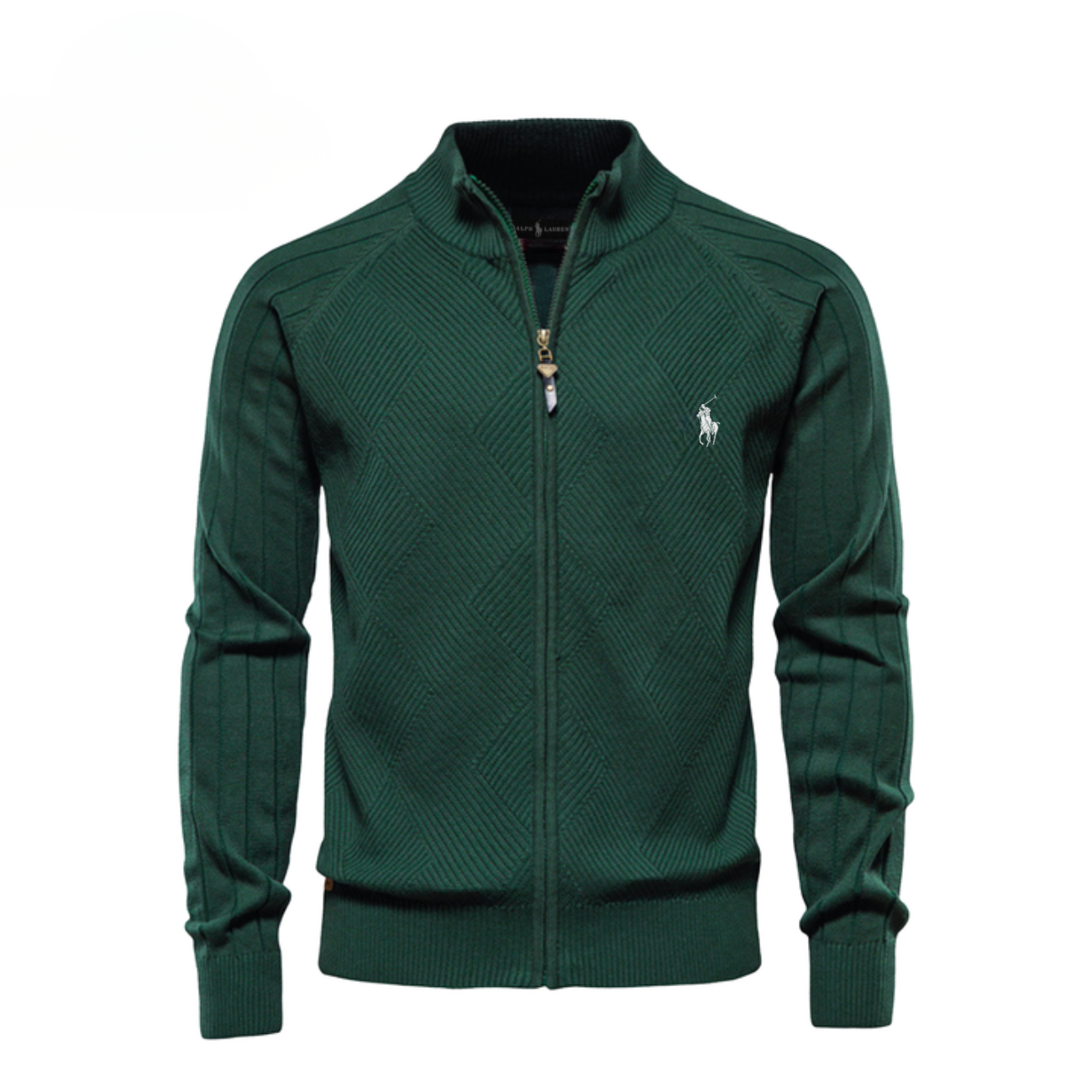 Men's Textured Zip Sweatshirt || CLEARANCE SALE
