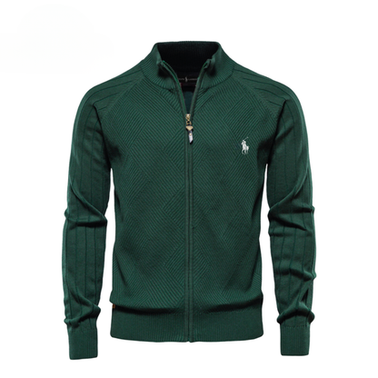 Men's Textured Zip Sweatshirt || CLEARANCE SALE