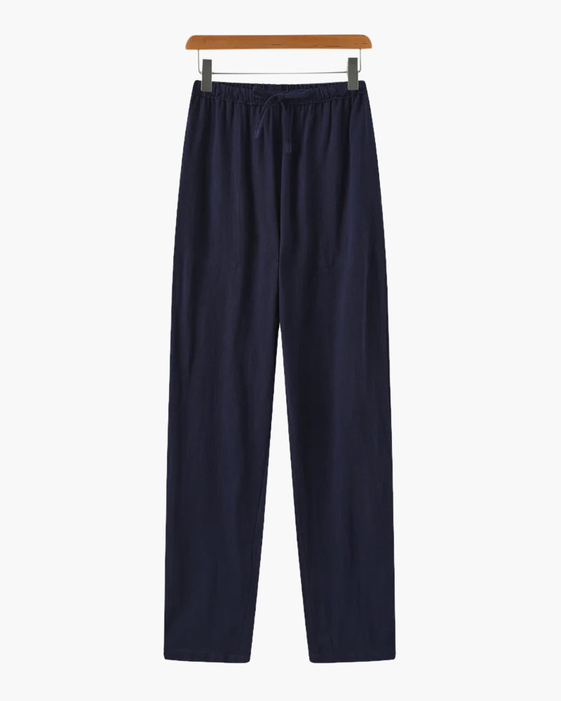Marrakech - Lanene pantalone (uzak kroj)