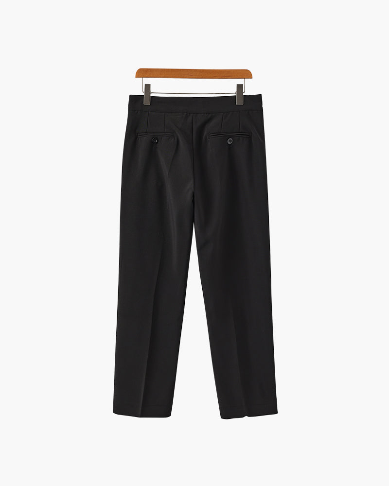 Paris-korkeavyötäröiset pantalonit