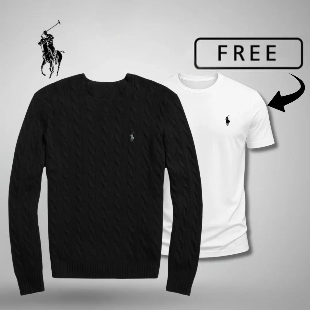 L.R Premium Sweater™ + Free T-Shirt  🎁