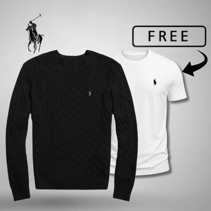 L.R Premium Sweater™ + Free T-Shirt  🎁