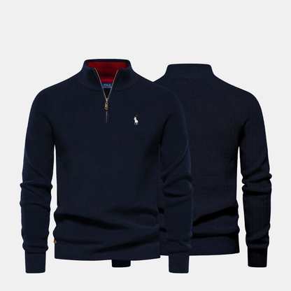 L.R Men's Zip Neck Sweater (Clearance)