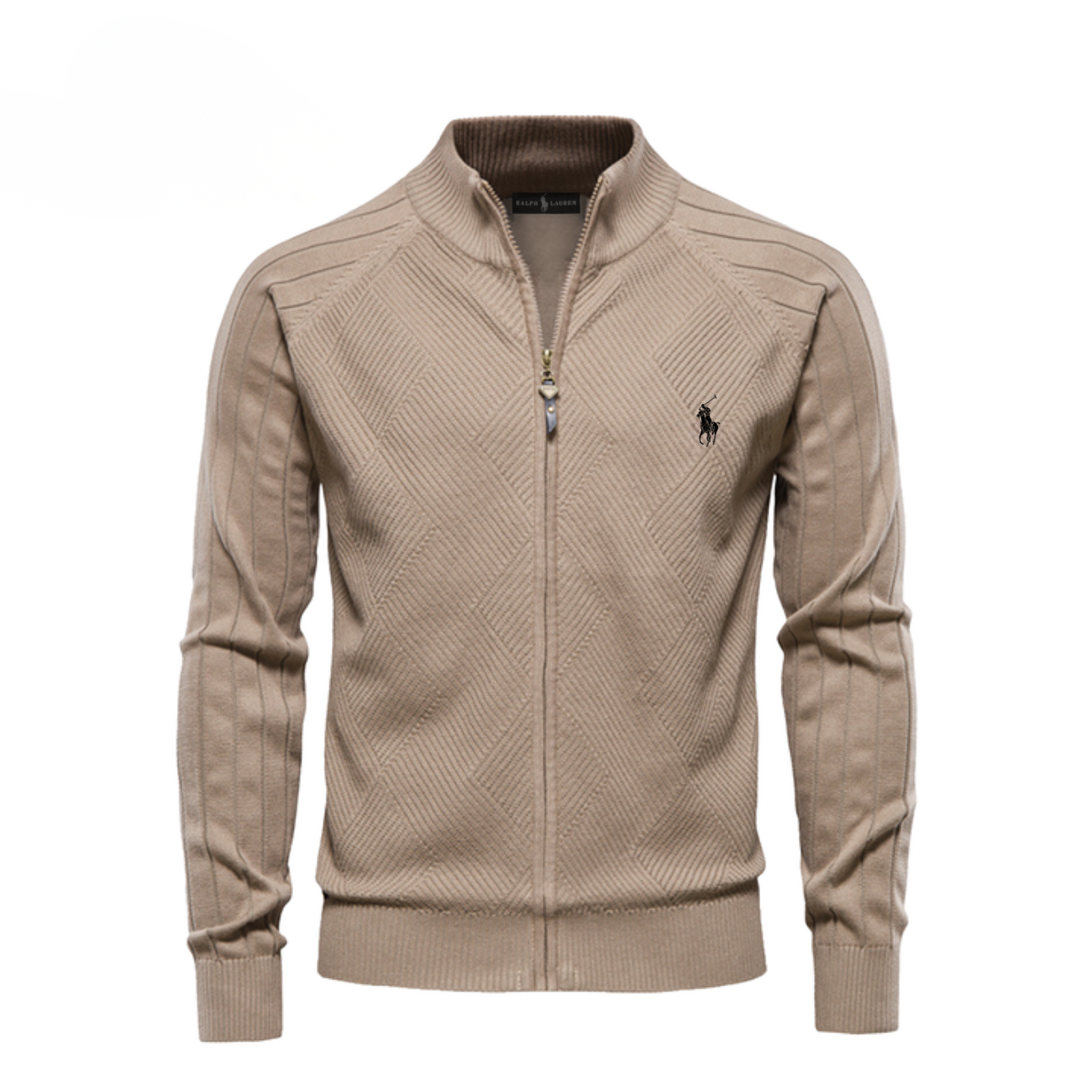 Men's Textured Zip Sweatshirt || CLEARANCE SALE