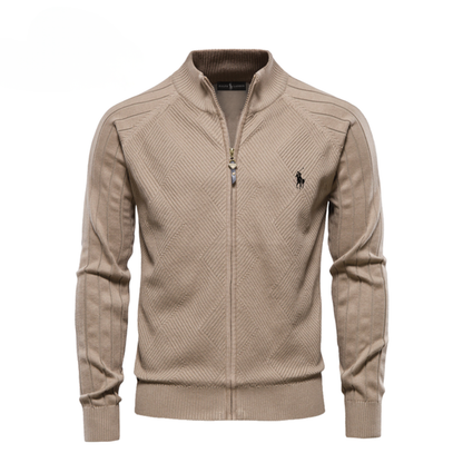 Men's Textured Zip Sweatshirt || CLEARANCE SALE