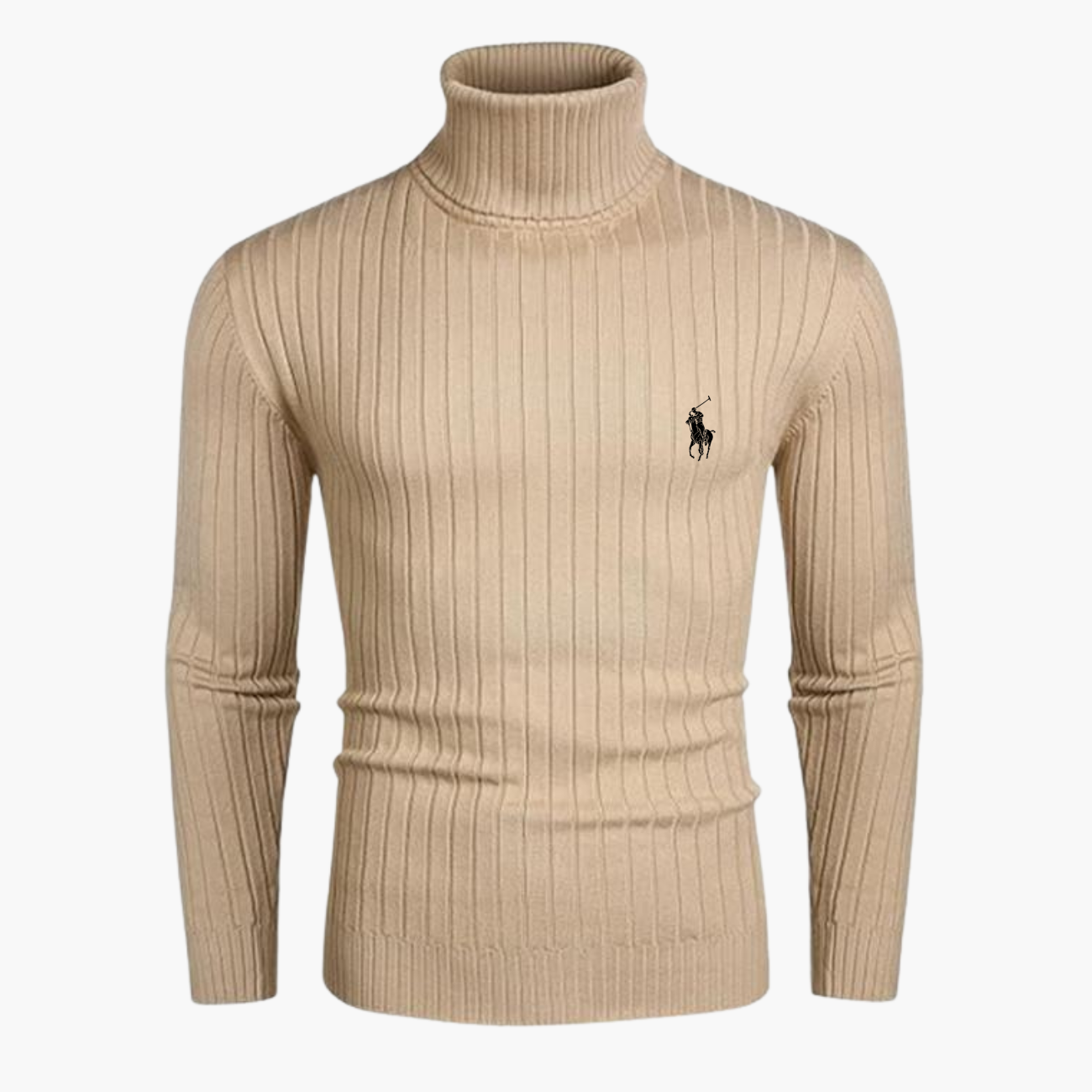 Slim-Fit Knit Turtleneck || Modern Comfort Collection