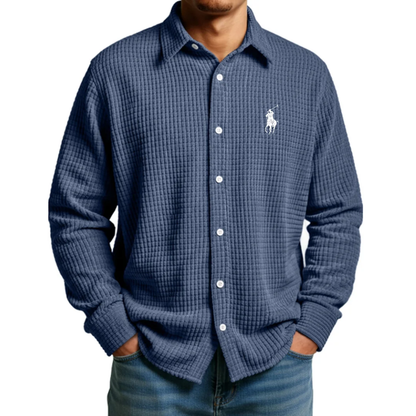 2026 Comfort Waffle Weave Shirt - Clearance Sale