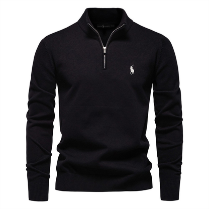 L.R Premium Half-Zip Knit Sweater - Clearance Sale