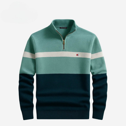 Elegant Half-Zip Sweater - CLEARANCE PRICE