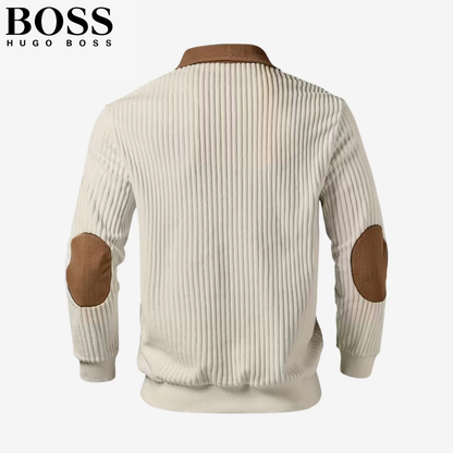 Elegant Zip Collar Sweater || Clearance Sale