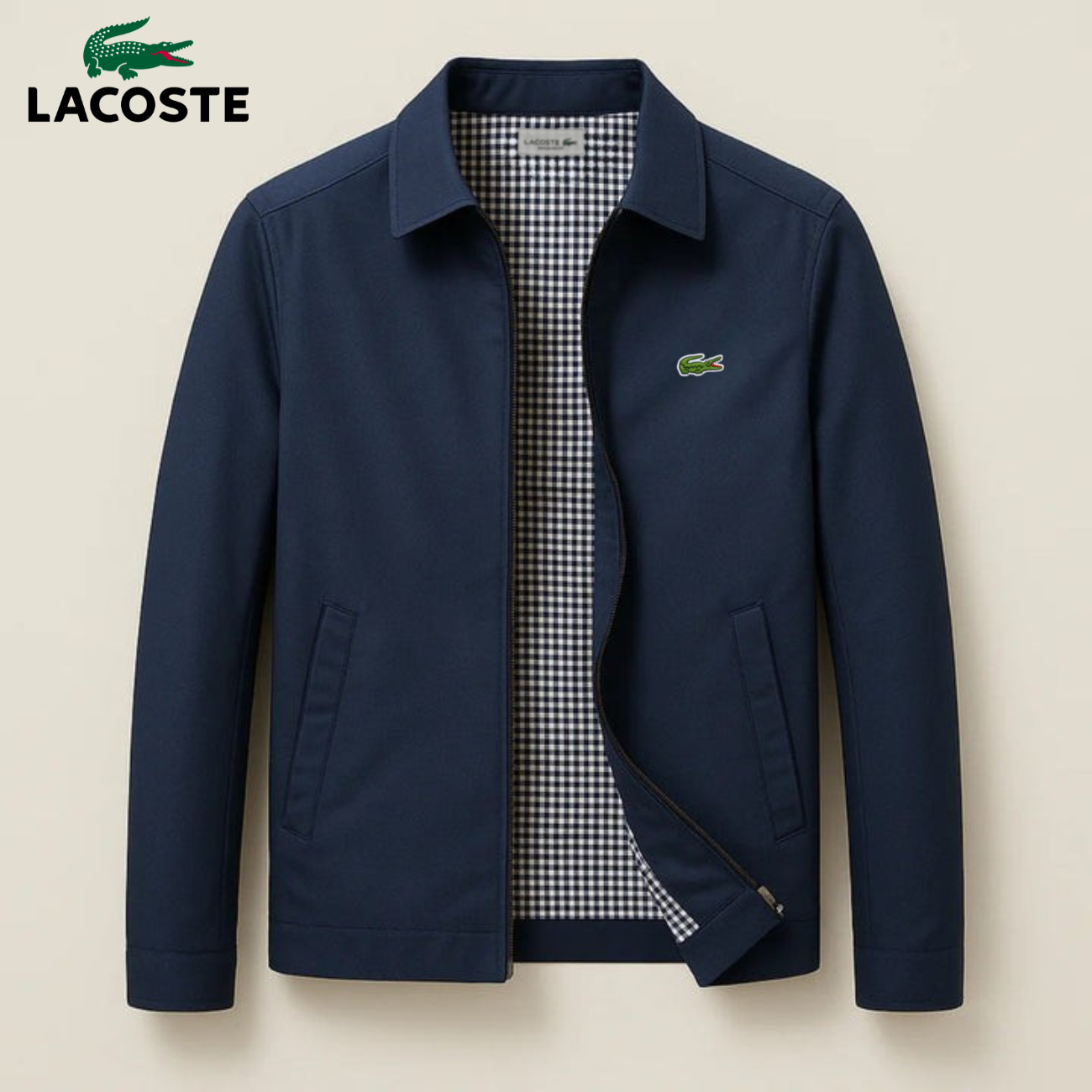 L.R Elegant Jacket with Zip - CLEARANCE SALE